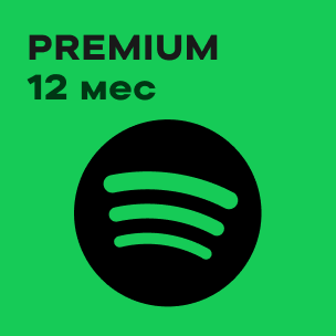 Spotify Premium - 12 мес